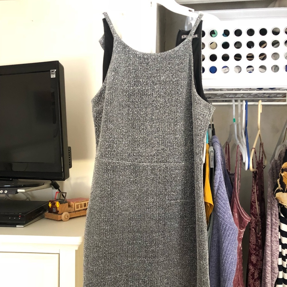 Sparkly Halter Party Dress